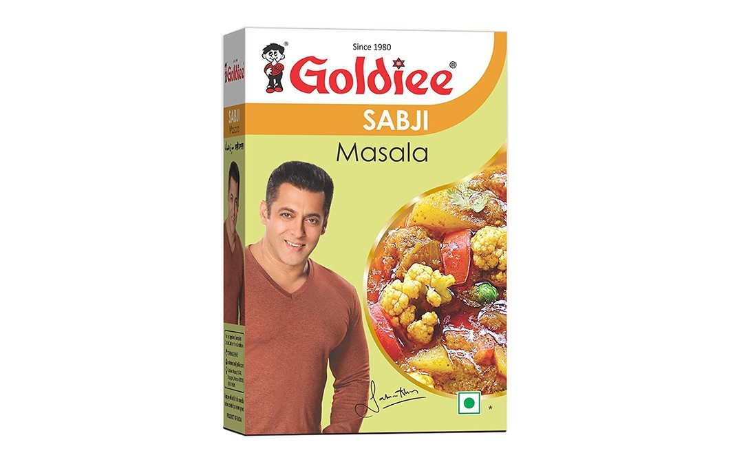 Goldiee Sabji Masala    Box  100 grams
